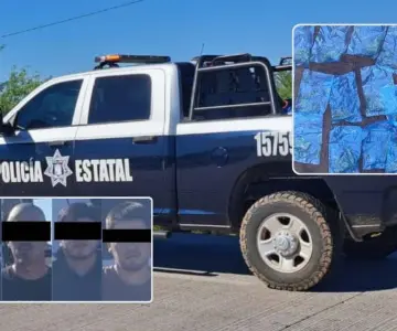 Caen cuatro personas con 81 envoltorios de droga rumbo a Miguel Alemán