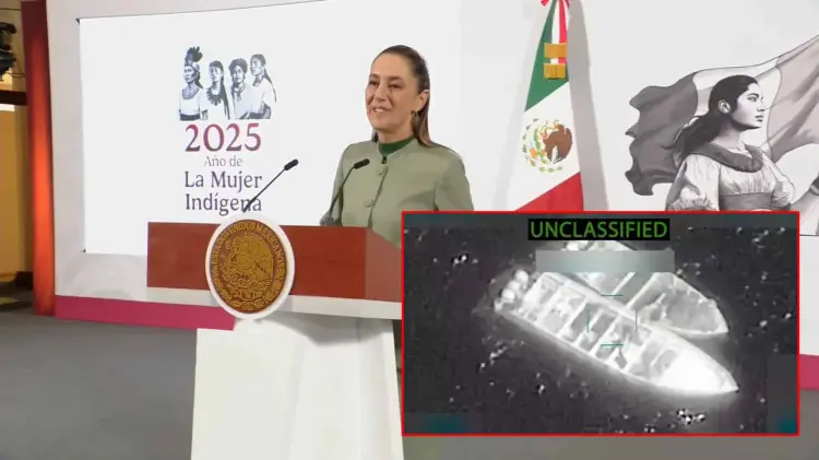 México rescata sobreviviente de ataque de EU a 'narcolancha'