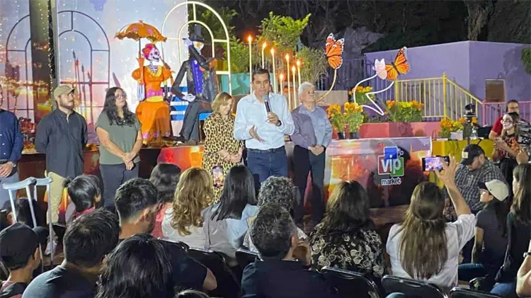 Froylán Gámez Gamboa, titular de la SEC, encabezó este evento. (Fátima Parra/EXPRESO)