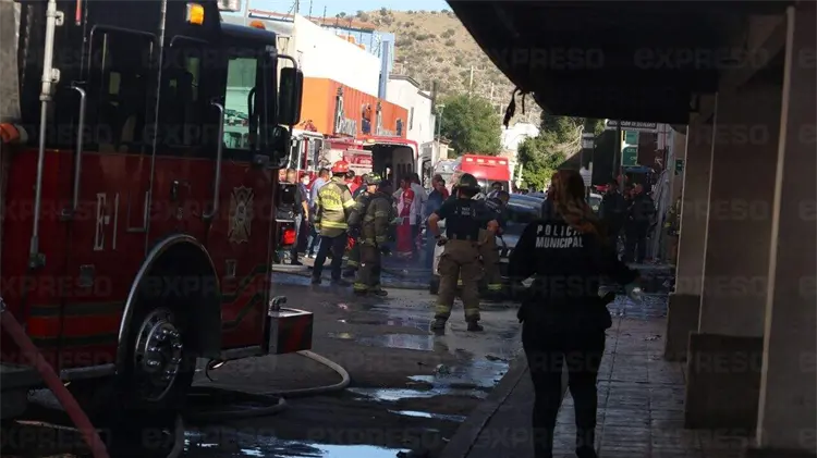 Fiscal Gustavo Rómulo Salas ofreció declaraciones sobre incendio en Hermosillo (Foto: EXPRESO)