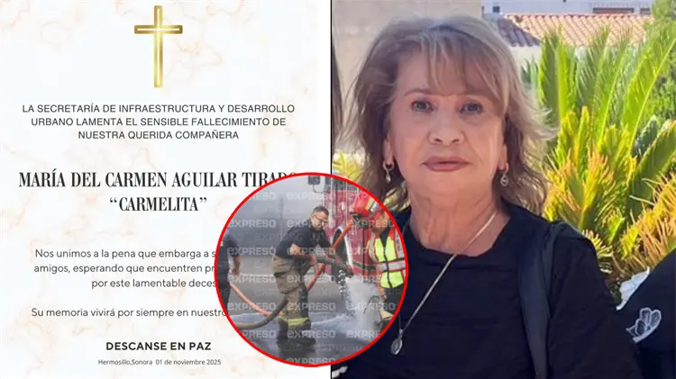 Muere Carmen Cecilia Aguilar, funcionaria del Gobierno del Estado (Foto: Especial / EXPRESO)