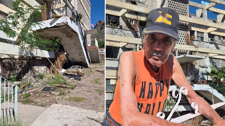 Familias continúan habitando multifamiliares de la calle 10 en Guaymas (Foto: Especial / EXPRESO)