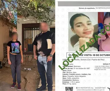 Michel N, mujer reportada como desaparecida en Hermosillo, es localizada