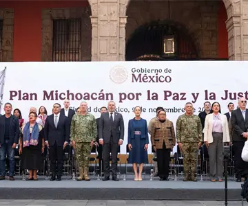 Presenta Sheinbaum 12 ejes del Plan Michoacán por la Paz