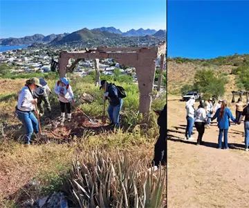 Guerreras Buscadoras localizan dos osamentas en zonas rurales de Guaymas