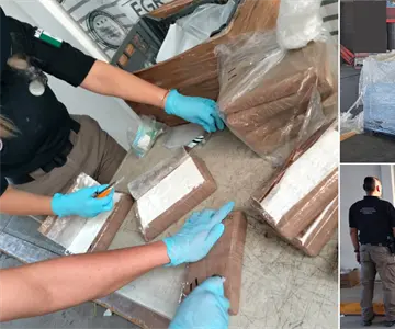 FGR asegura motor lleno de cocaína enviado a paquetería de Hermosillo