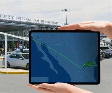 Aterrizaje de emergencia en Monterrey por amenaza de bomba en vuelo