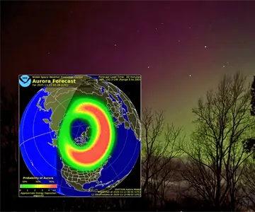 Posibles auroras boreales podrían verse en Sonora por tormenta solar severa