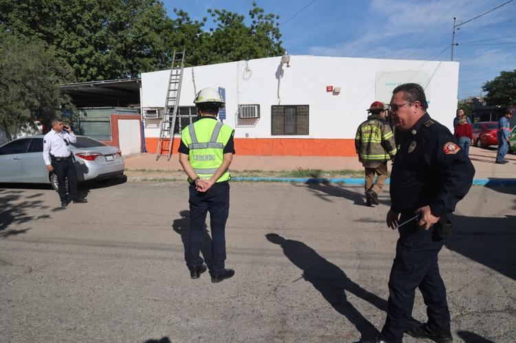 Desalojan kínder y Casa de los Abuelos por corto en transformador