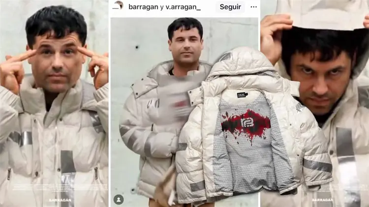 Marca mexicana desata polémica por chamarra inspirada en “El Chapo” (Foto: Especial / EXPRESO)