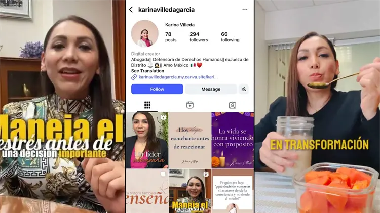Lizeth Karina Villeda renunció tras ser exhibida por grabar videos en SCJN (Foto: Especial /EXPRESO)