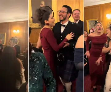Suena La Boda del Huitlacoche durante fiesta en Castillo de Edimburgo