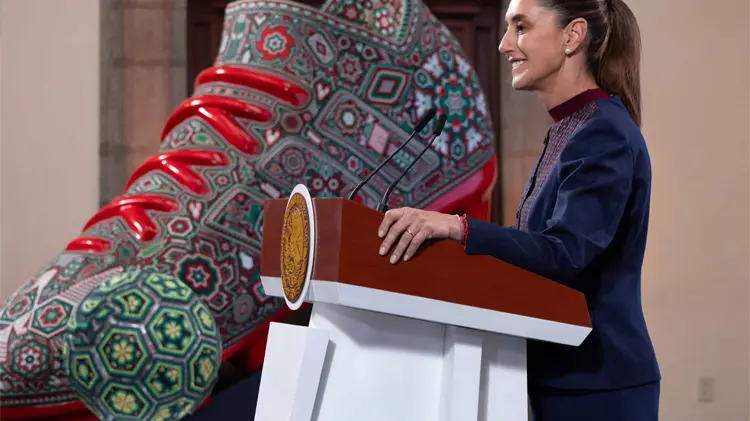 El Gobierno de México presentó el Mundial Social 2026 en la mañanera (Foto: Presidencia de México)