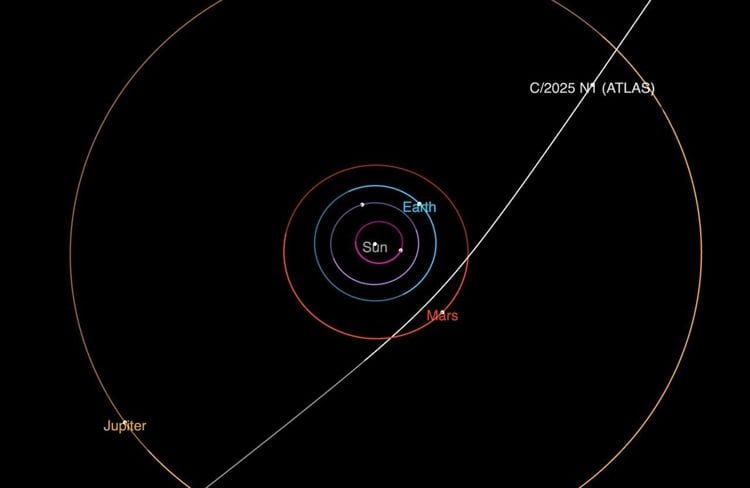 NASA revelará nuevas imágenes del cometa interestelar 3I/ATLAS