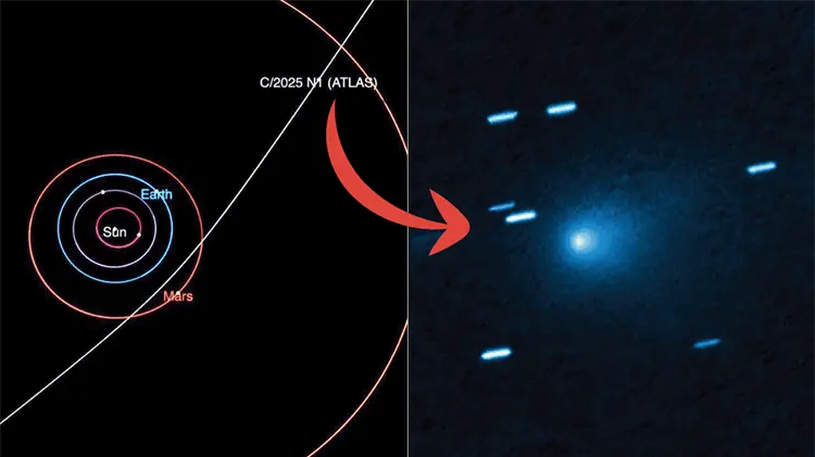 NASA anuncia evento con nuevas fotos del cometa interestelar 3I/ATLAS. (Foto: Especial/EXPRESO)