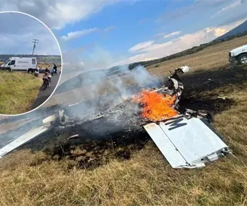 Reportan desplome de una avioneta en Purépero, Michoacán