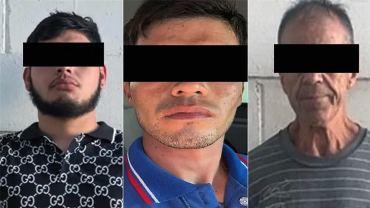 Operativo de la PESP logra detención de tres hombres. (Foto: Especial / EXPRESO)