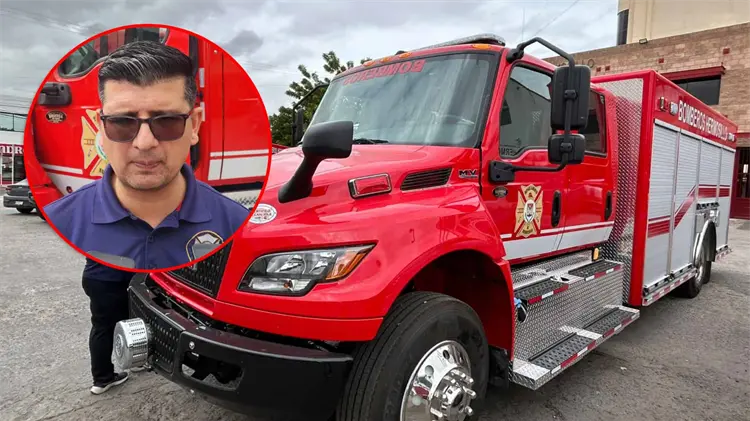 Departamento de Bomberos puso en marcha una nueva unidad extintora (Foto: Especial / EXPRESO)