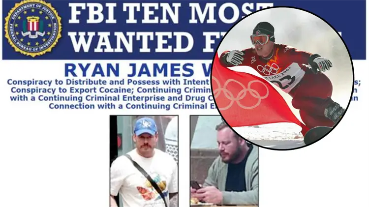 Ryan Wedding snowboarder olímpico y uno de los 10 más buscados por el FBI (Foto: Especial / EXPRESO)