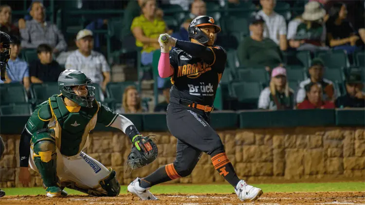 Naranjeros no logró imponer condiciones en Los Mochis. (Foto: Naranjeros de Hermosillo)