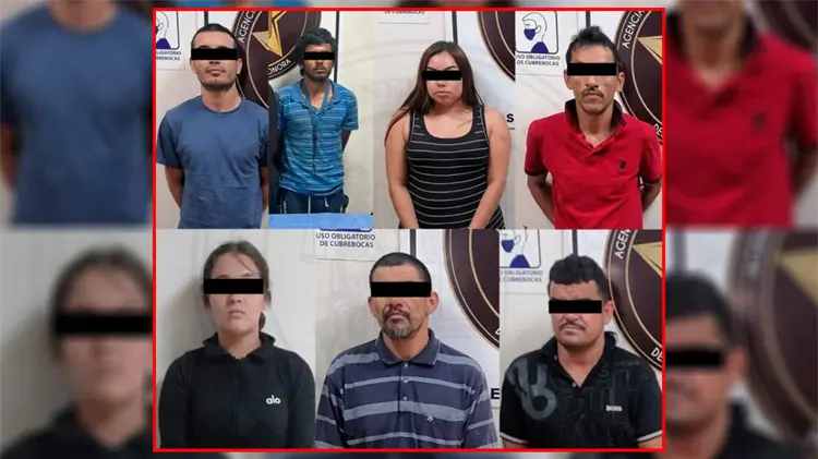 Autoridades estatales y federales realizaron cateos simultáneos en Ciudad Obregón (Foto: FGJES)