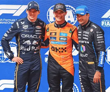Lando Norris se queda con la pole en una caótica qualy en Las Vegas
