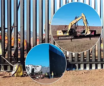 Blindaje económico asegura expansión de muro fronterizo con Estados Unidos