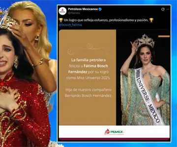 Pemex niega haber pagado por la corona de Fátima Boch en Miss Universo