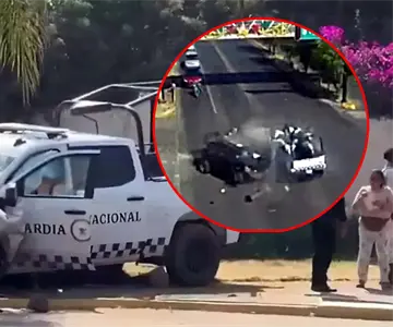 Patrulla de Guardia Nacional provoca brutal choque y mata a cuatro personas