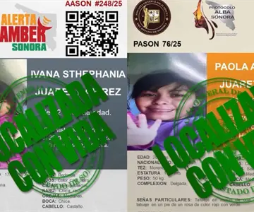 Localizan a madre e hija: Se habían mudado con el padre de la niña