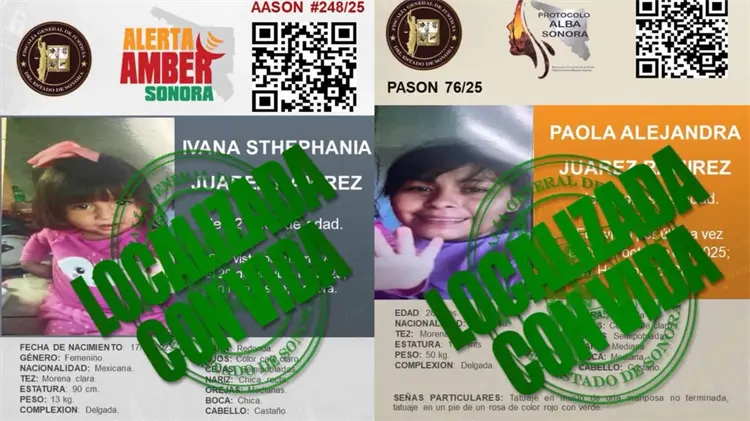 Agentes localizaron a madre e hija en la colonia Invasión Las Carretas (Foto: FGJES)