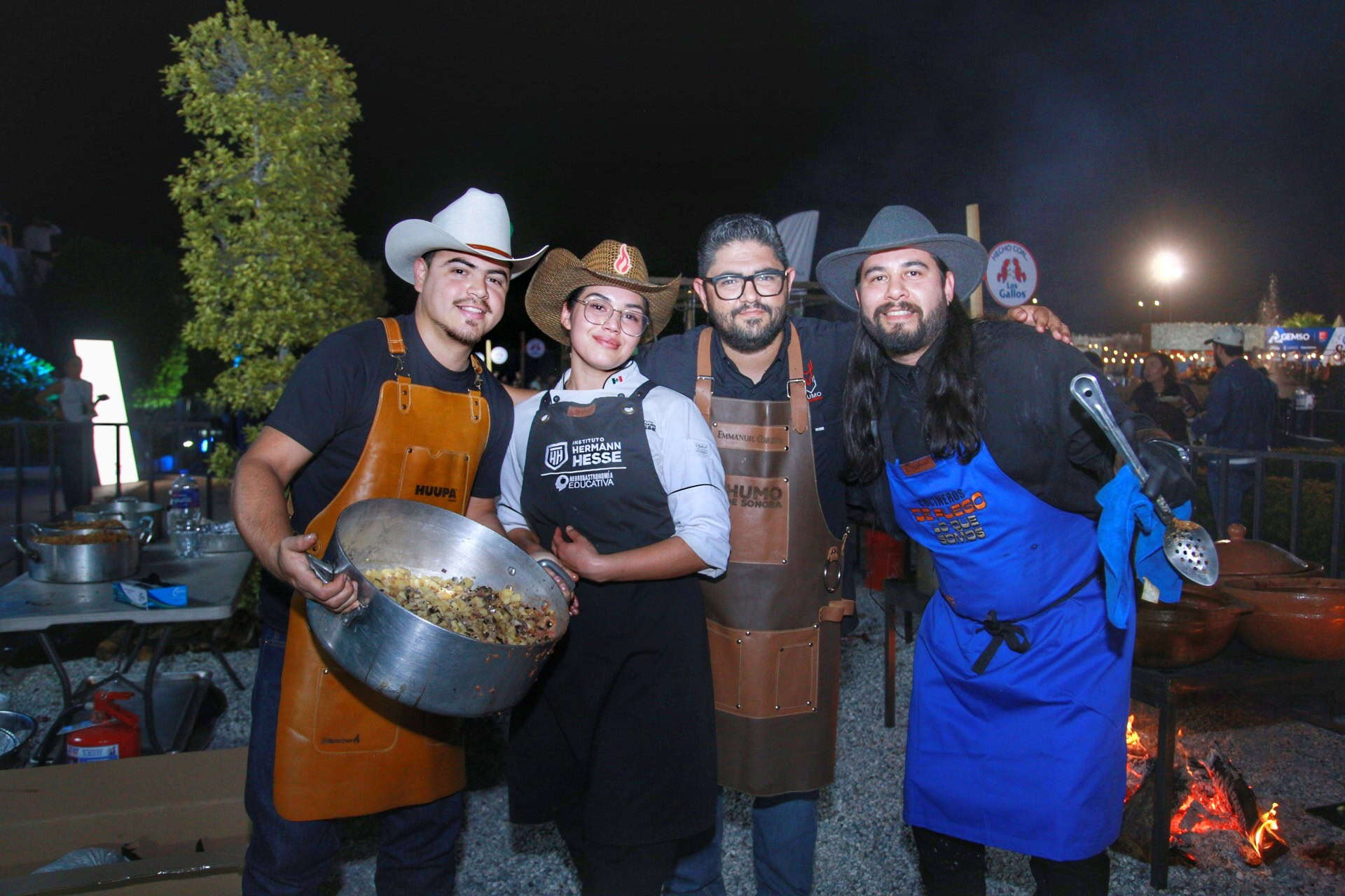 Cocineros de fuego reúne sabores y corazones