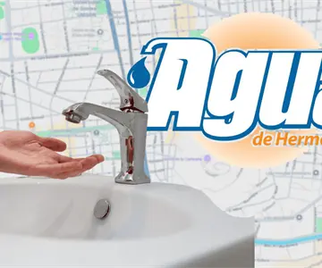 Anticipan baja presión de agua en 13 colonias por obra en Centro de Hermosillo