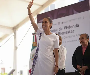 Sheinbaum promete que, con el Tren Maya, bajará el precio de la gasolina