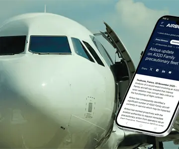 Aerolíneas mexicanas detienen aviones A320 por falla detectada por Airbus