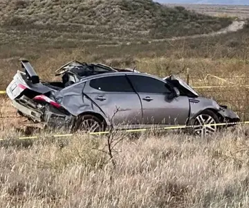 Tres hombres mueren en volcadura en la carretera Agua Prieta–Cananea