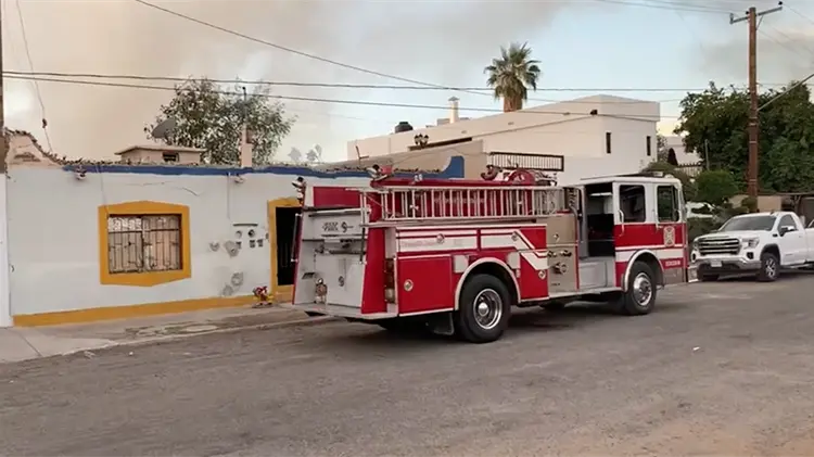 Incendio en colonia San Benito moviliza a bomberos