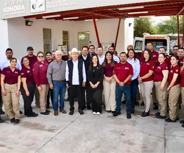 Alfonso Durazo entrega CRUM en Moctezuma con atención 24 horas