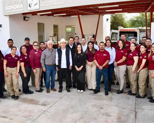 Alfonso Durazo entrega CRUM en Moctezuma con atención 24 horas