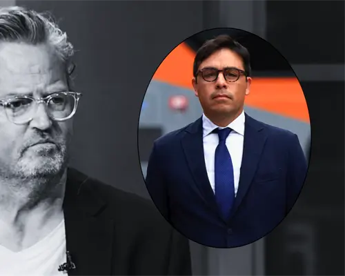 Primer sentenciado en el caso Matthew Perry recibe 30 meses