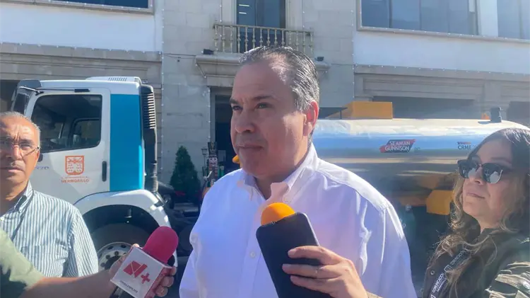 El alcalde busca impulsar la mejora de la infraestructura hidráulica (Foto: Fátima Parra / EXPRESO)