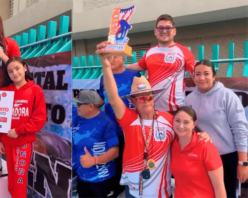 Cenag domina y suma su décima corona en el Estatal de Natación