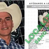 Aparece tras más de dos semanas el joven Juan Carlos Foncerrada