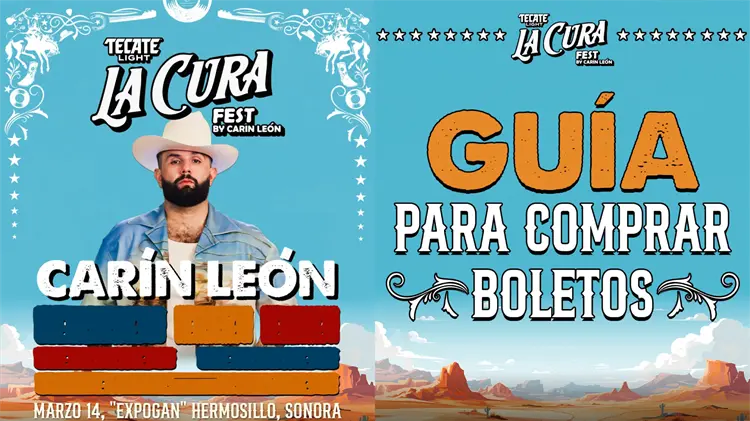 La venta de boletos para La Cura Fest by Carín León inició este jueves