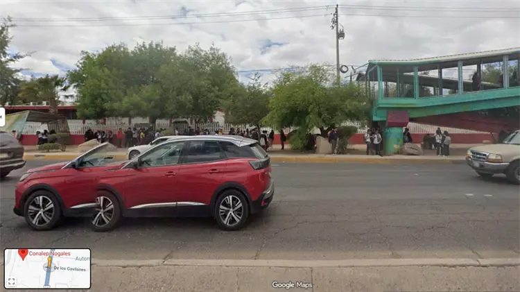 Estudiante de 17 años es atacada afuera del Conalep Nogales (Captura de Google Maps)