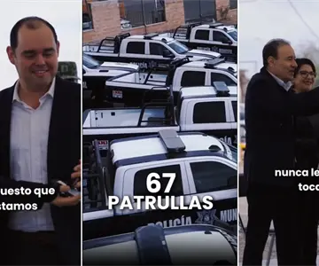 Alfonso Durazo entrega 67 patrullas a municipios de Sonora Alfonso Durazo entrega 67 patrullas a municipios de Sonora