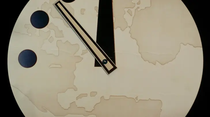 Reloj del Apocalipsis sigue a 3 minutos de medianoche