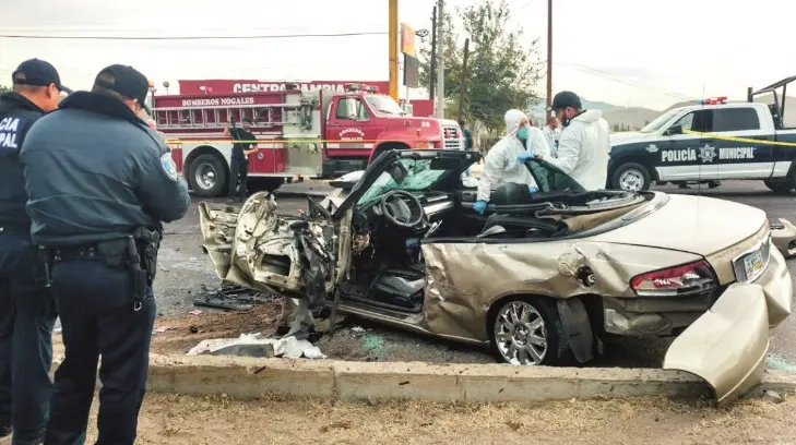 Sonora en el top ten en muertos por accidentes