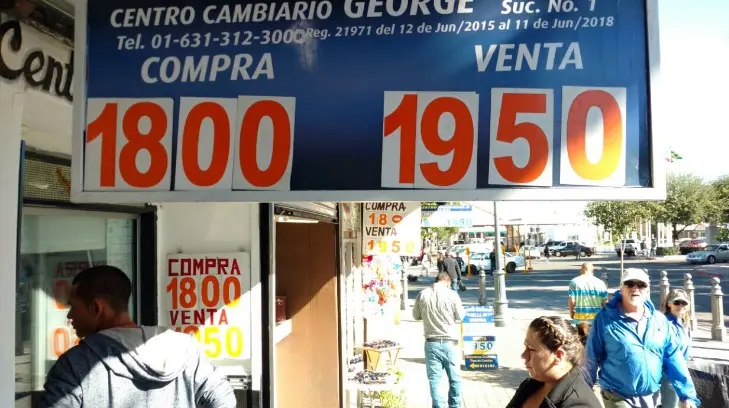 Dólar a $19.50 en Nogales, Sonora