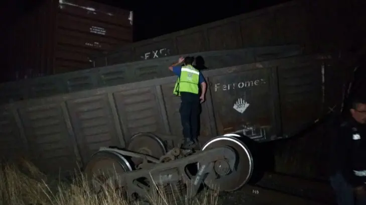 Vagones de Ferromex se descarrilan cerca de Santa Cruz